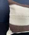 Turkish Hemp Pillow Cushion Natural Beige Brown Cushion Cover 20x20 #30549