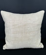 Turkish Hemp Pillow Cushion Natural Beige Cushion Cover 20x20 #30548