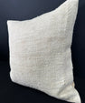 Turkish Hemp Pillow Cushion Natural Beige Cushion Cover 20x20 #30548