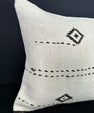 Turkish Hemp Pillow Cushion Natural Beige Brown Cushion Cover 20x20 #30543