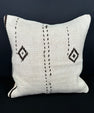 Turkish Hemp Pillow Cushion Natural Beige Brown Cushion Cover 20x20 #30543