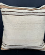 Turkish Hemp Pillow Cushion Natural Beige Brown Cushion Cover 20x20 #30544