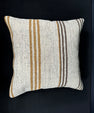 Turkish Hemp Pillow Cushion Natural Beige Yellow Cushion Cover 20x20 #30542