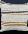 Turkish Hemp Pillow Cushion Natural Beige Yellow Cushion Cover 20x20 #30542