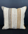 Turkish Hemp Pillow Cushion Natural Beige Yellow Cushion Cover 20x20 #30542