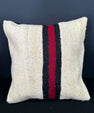 Turkish Hemp Pillow Cushion Natural Beige Black Cushion Cover 20x20 #30540