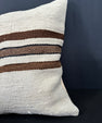Turkish Hemp Pillow Cushion Natural Beige Brown Cushion Cover 20x20 #30583