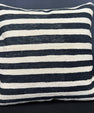 Turkish Hemp Pillow Cushion Natural Beige Black Cushion Cover 20x20 #30662
