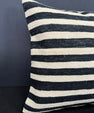 Turkish Hemp Pillow Cushion Natural Beige Black Cushion Cover 20x20 #30662