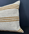 Turkish Hemp Pillow Cushion Natural Beige Yellow Cushion Cover 20x20 #30661