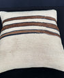 Turkish Hemp Pillow Cushion Natural Beige Brown Cushion Cover 20x20 #30660
