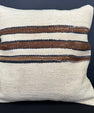 Turkish Hemp Pillow Cushion Natural Beige Brown Cushion Cover 20x20 #30660