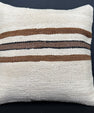 Turkish Hemp Pillow Cushion Natural Beige Brown Cushion Cover 20x20 #30663