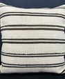 Turkish Hemp Pillow Cushion Natural Beige Black Cushion Cover 20x20 #30666