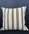 Turkish Hemp Pillow Cushion Natural Beige Black Cushion Cover 20x20 #30666