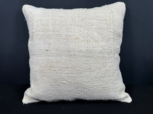 Turkish Hemp Pillow Cushion Natural Beige Cushion Cover 20x20 #30665
