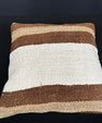 Turkish Hemp Pillow Cushion Natural Beige Brown Cushion Cover 20x20 #30603