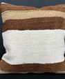 Turkish Hemp Pillow Cushion Natural Beige Brown Cushion Cover 20x20 #30603