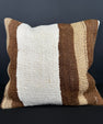 Turkish Hemp Pillow Cushion Natural Beige Brown Cushion Cover 20x20 #30603