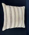 Turkish Hemp Pillow Cushion Natural Beige Brown Cushion Cover 20x20 #30611