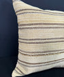 Turkish Hemp Pillow Cushion Natural Beige Brown Cushion Cover 20x20 #30611