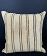 Turkish Hemp Pillow Cushion Natural Beige Brown Cushion Cover 20x20 #30611