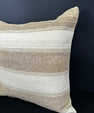 Turkish Hemp Pillow Cushion Natural Beige  Cushion Cover 20x20 #30610