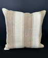 Turkish Hemp Pillow Cushion Natural Beige  Cushion Cover 20x20 #30610