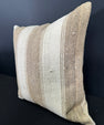 Turkish Hemp Pillow Cushion Natural Beige  Cushion Cover 20x20 #30610