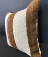 Turkish Hemp Pillow Cushion Natural Beige Brown Cushion Cover 20x20 #30607
