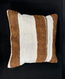 Turkish Hemp Pillow Cushion Natural Beige Brown Cushion Cover 20x20 #30675