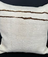 Turkish Hemp Pillow Cushion Natural Beige Brown Cushion Cover 20x20 #30612
