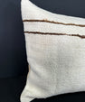 Turkish Hemp Pillow Cushion Natural Beige Brown Cushion Cover 20x20 #30612