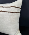 Turkish Hemp Pillow Cushion Natural Beige Brown Cushion Cover 20x20 #30612