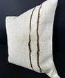 Turkish Hemp Pillow Cushion Natural Beige Brown Cushion Cover 20x20 #30612