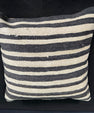 Turkish Hemp Pillow Cushion Natural Beige Black Cushion Cover 20x20 #30624