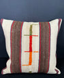 Turkish Hemp Pillow Cushion Natural Beige Brown Cushion Cover 20x20 #30623
