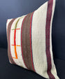 Turkish Hemp Pillow Cushion Natural Beige Brown Cushion Cover 20x20 #30623