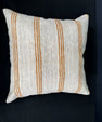 Turkish Hemp Pillow Cushion Natural Beige Yellow Cushion Cover 20x20 #30674