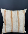 Turkish Hemp Pillow Cushion Natural Beige Yellow Cushion Cover 20x20 #30674