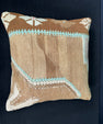 Turkish Hemp Pillow Cushion Natural Beige Brown Cushion Cover 20x20 #30672