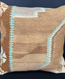 Turkish Hemp Pillow Cushion Natural Beige Brown Cushion Cover 20x20 #30672