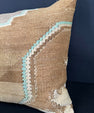 Turkish Hemp Pillow Cushion Natural Beige Brown Cushion Cover 20x20 #30672