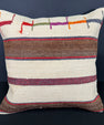 Turkish Hemp Pillow Cushion Natural Beige Brown Cushion Cover 20x20 #30530