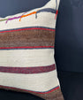 Turkish Hemp Pillow Cushion Natural Beige Brown Cushion Cover 20x20 #30530