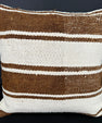 Turkish Hemp Pillow Cushion Natural Beige Brown Cushion Cover 20x20 #30673