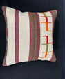 Turkish Hemp Pillow Cushion Natural Beige Brown Cushion Cover 20x20 #30531
