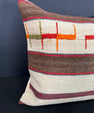 Turkish Hemp Pillow Cushion Natural Beige Brown Cushion Cover 20x20 #30531