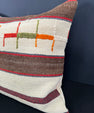 Turkish Hemp Pillow Cushion Natural Beige Brown Cushion Cover 20x20 #30531