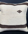 Turkish Hemp Pillow Cushion Natural Beige Brown Cushion Cover 20x20 #30670